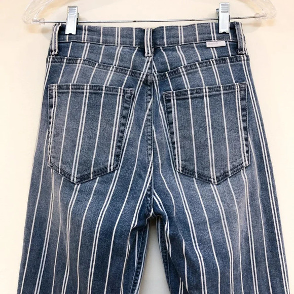 Boyish Stanley Striped Straight Leg Denim Jeans 26 - Picture 10 of 14